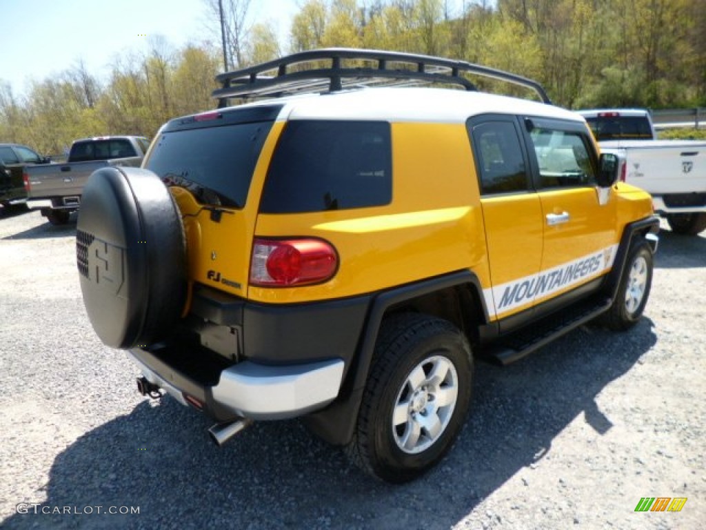 2007 FJ Cruiser 4WD - Sun Fusion / Dark Charcoal photo #7