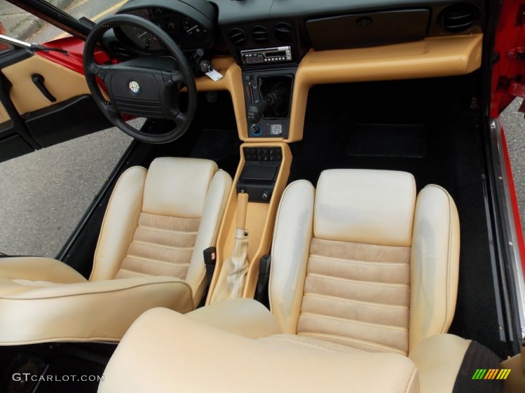 1991 Alfa Romeo Spider 2000 Interior Color Photos