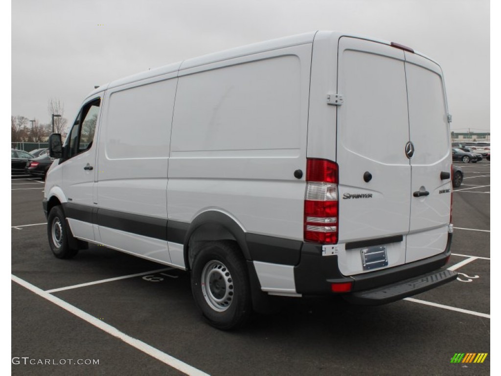 2013 Sprinter 2500 Cargo Van - Arctic White / Lima Black Fabric photo #4