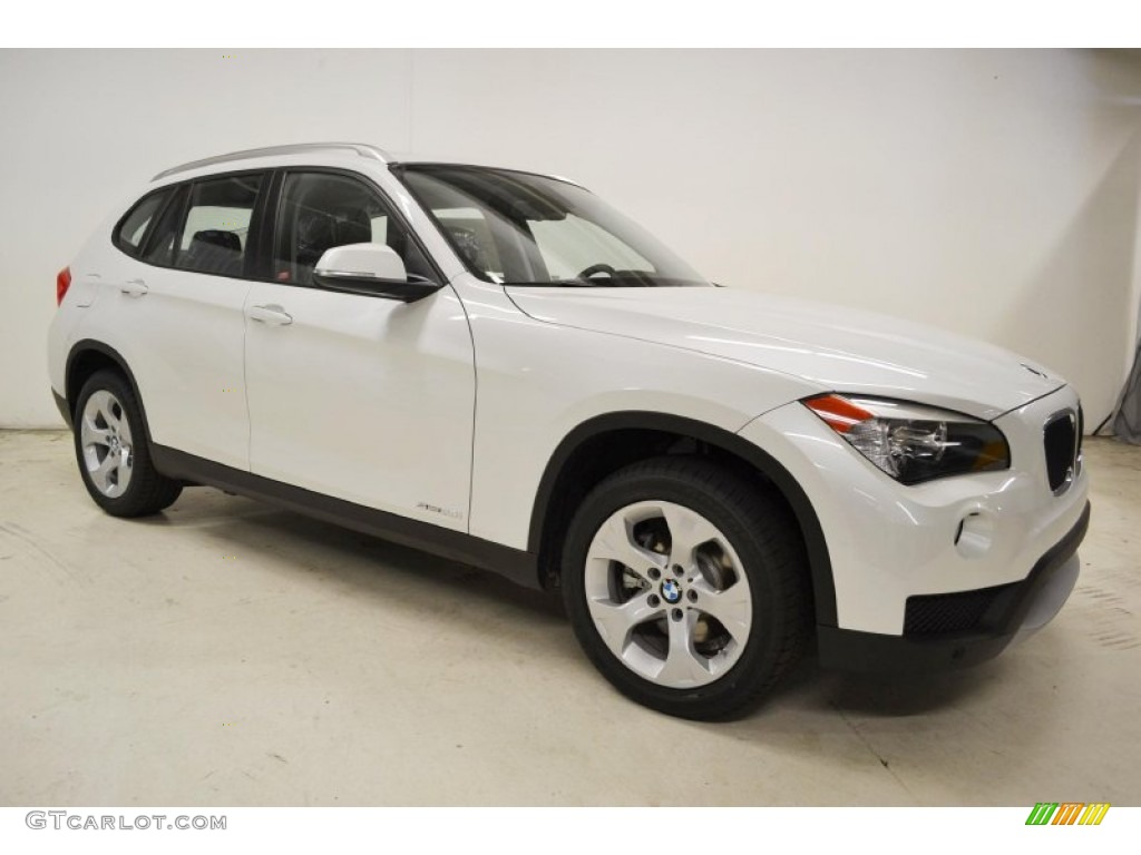 Mineral White Metallic 2014 BMW X1 sDrive28i Exterior Photo #80135073