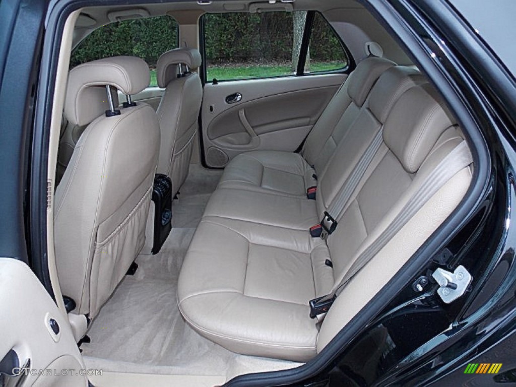 Sand Beige Interior 2004 Saab 9-5 Arc Sport Wagon Photo #80135199