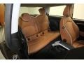 2010 Mini Cooper Mayfair Lounge Toffee Leather Interior Rear Seat Photo