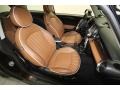 2010 Mini Cooper Mayfair Lounge Toffee Leather Interior Front Seat Photo