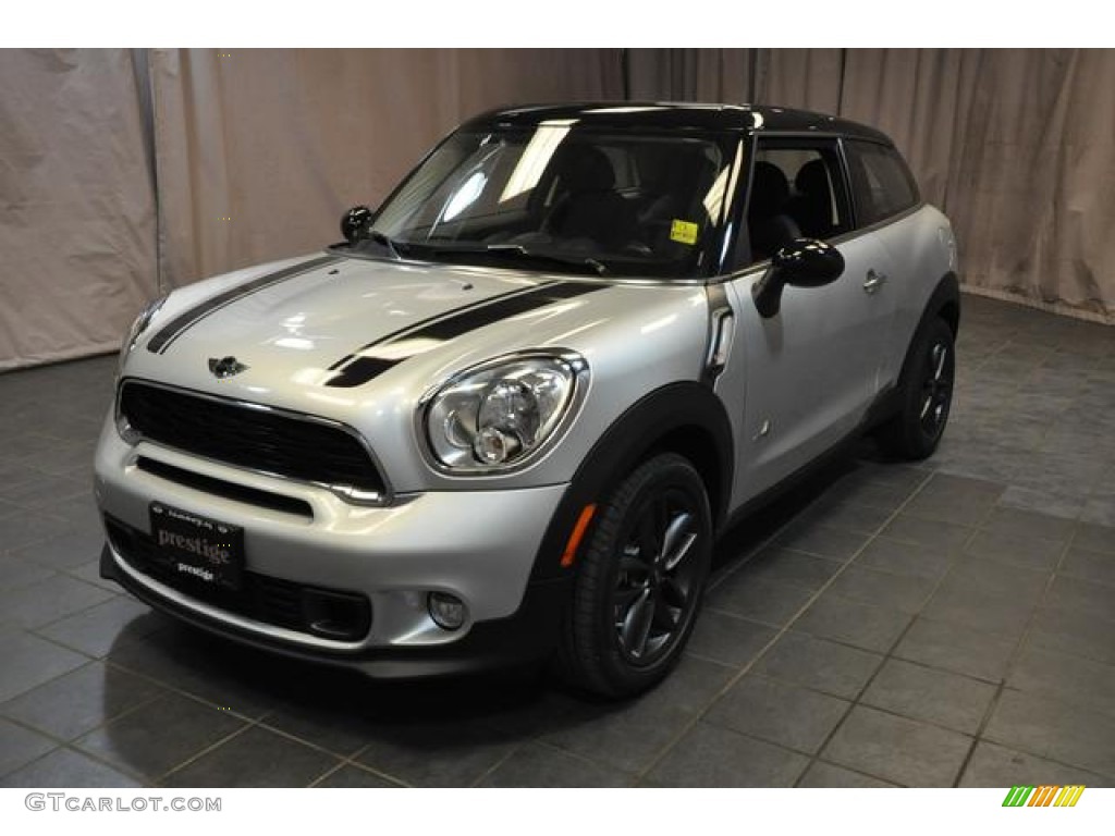 2013 Cooper S Paceman ALL4 AWD - Crystal Silver Metallic / Carbon Black photo #1
