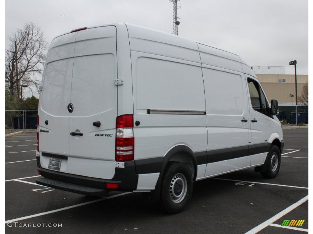 2013 Sprinter 2500 High Roof Cargo Van - Arctic White / Lima Black Fabric photo #6