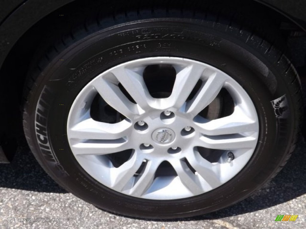 2012 Altima 2.5 SL - Super Black / Charcoal photo #5