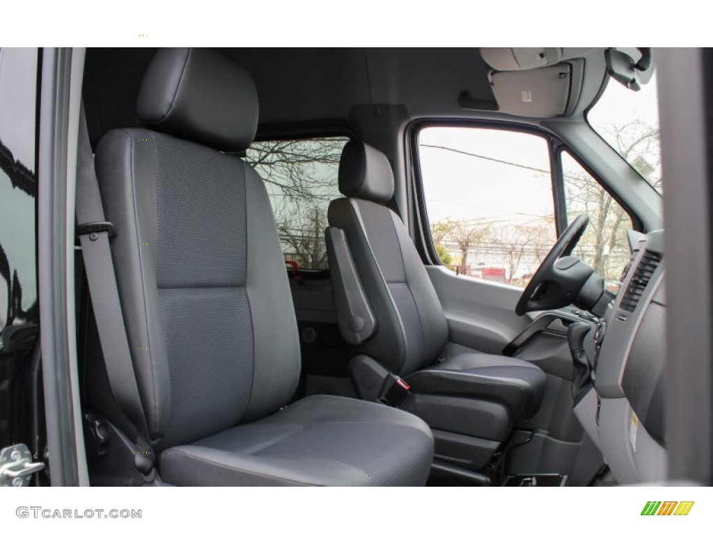 Lima Black Fabric Interior 2013 Mercedes-Benz Sprinter 2500 High Roof Passenger Van Photo #80136345