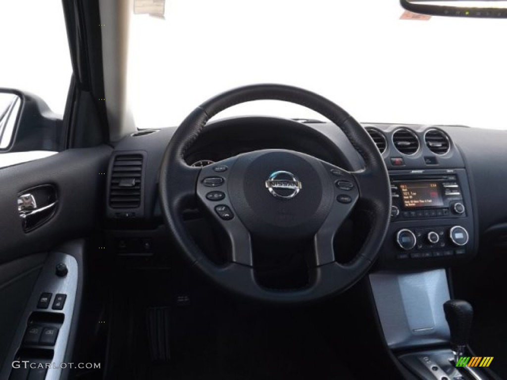 2012 Altima 2.5 SL - Super Black / Charcoal photo #7