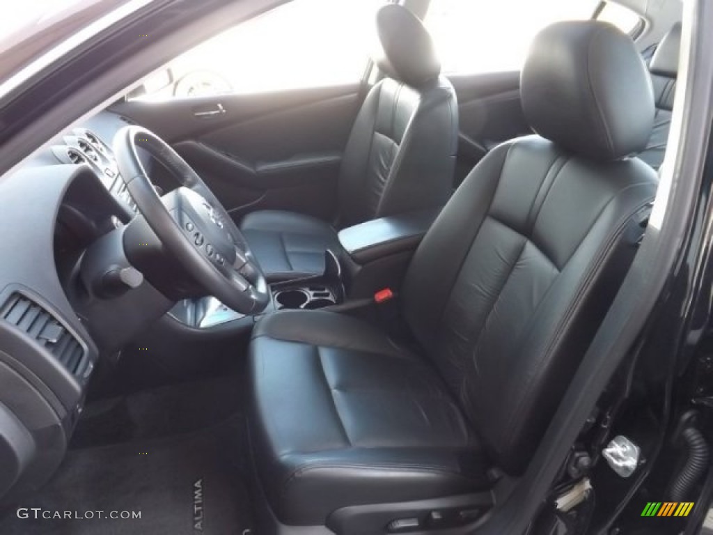 2012 Altima 2.5 SL - Super Black / Charcoal photo #10