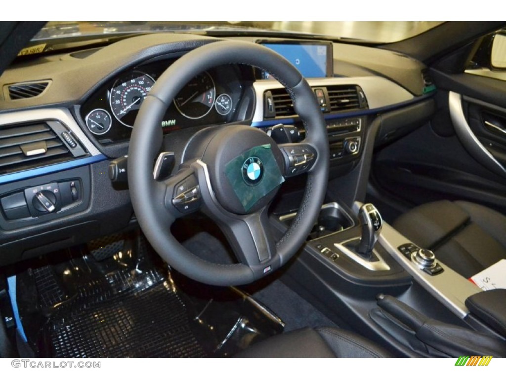 2013 3 Series 328i Sedan - Estoril Blue / Black photo #6