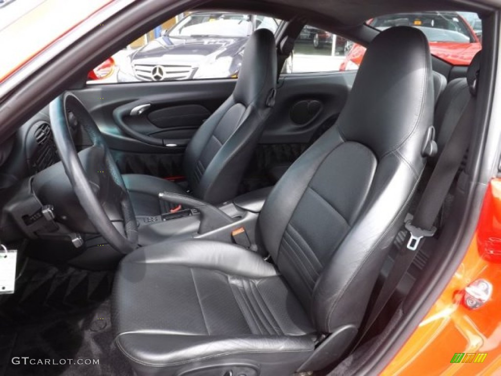 2001 Porsche 911 Carrera 4 Coupe Front Seat Photo #80136561