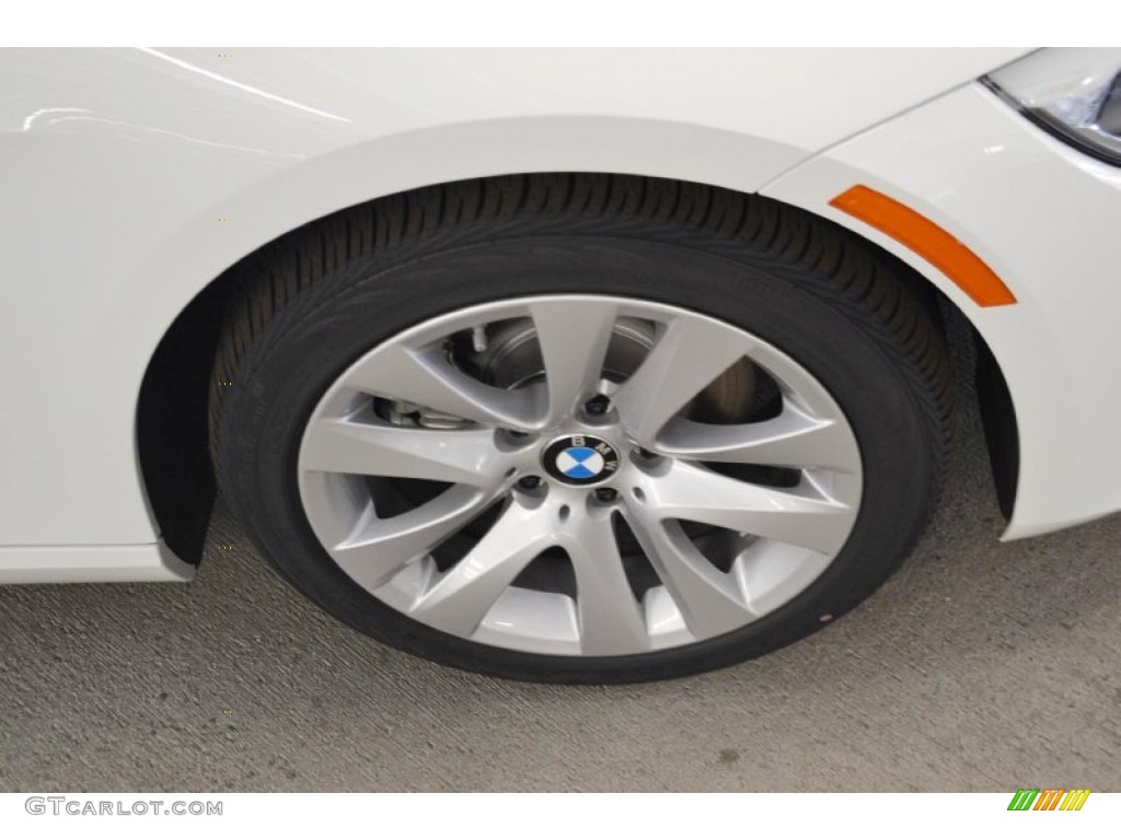 2013 3 Series 328i Coupe - Alpine White / Black photo #2