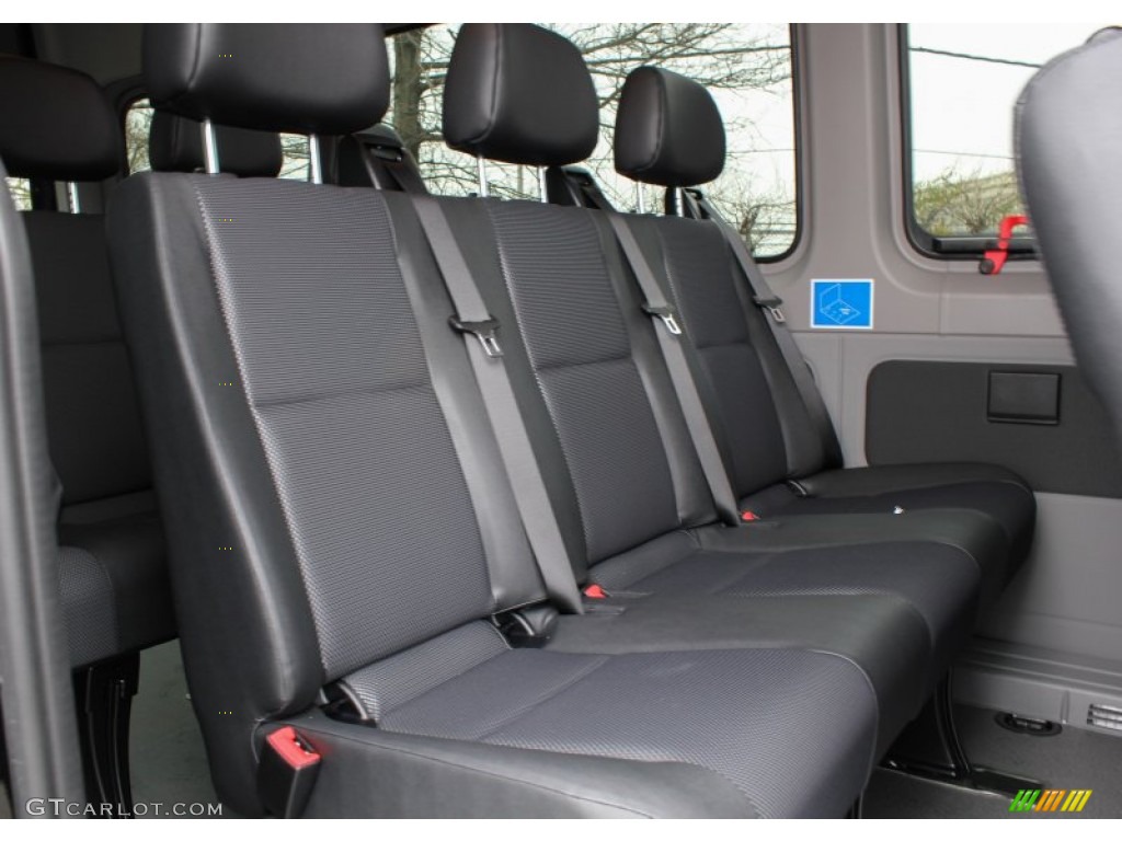 2013 Mercedes-Benz Sprinter 2500 High Roof Passenger Van Rear Seat Photo #80137110