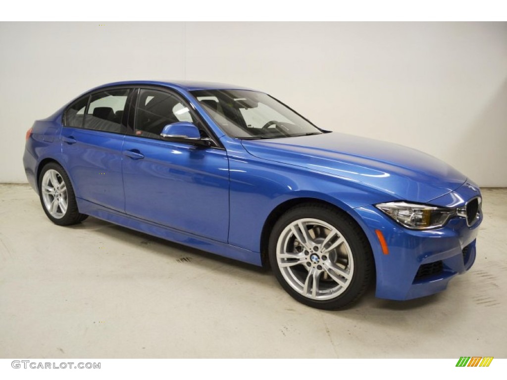 Estoril Blue 2013 BMW 3 Series 328i Sedan Exterior Photo #80137358