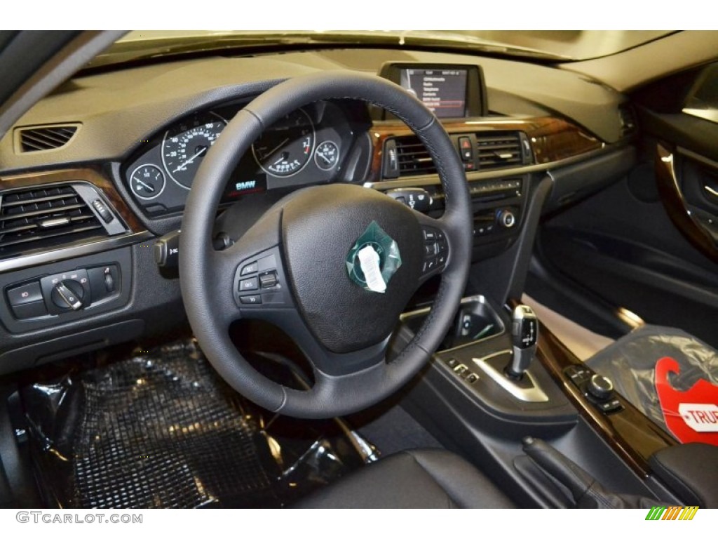 2013 3 Series 328i Sedan - Glacier Silver Metallic / Black photo #6