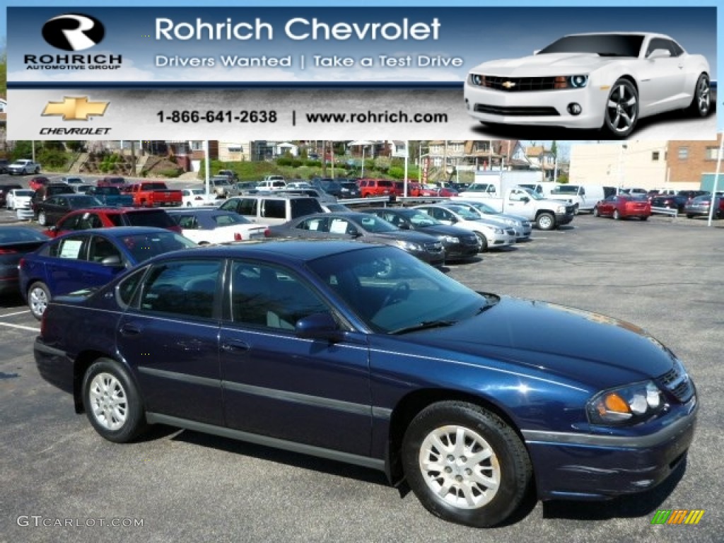 Navy Blue Metallic Chevrolet Impala