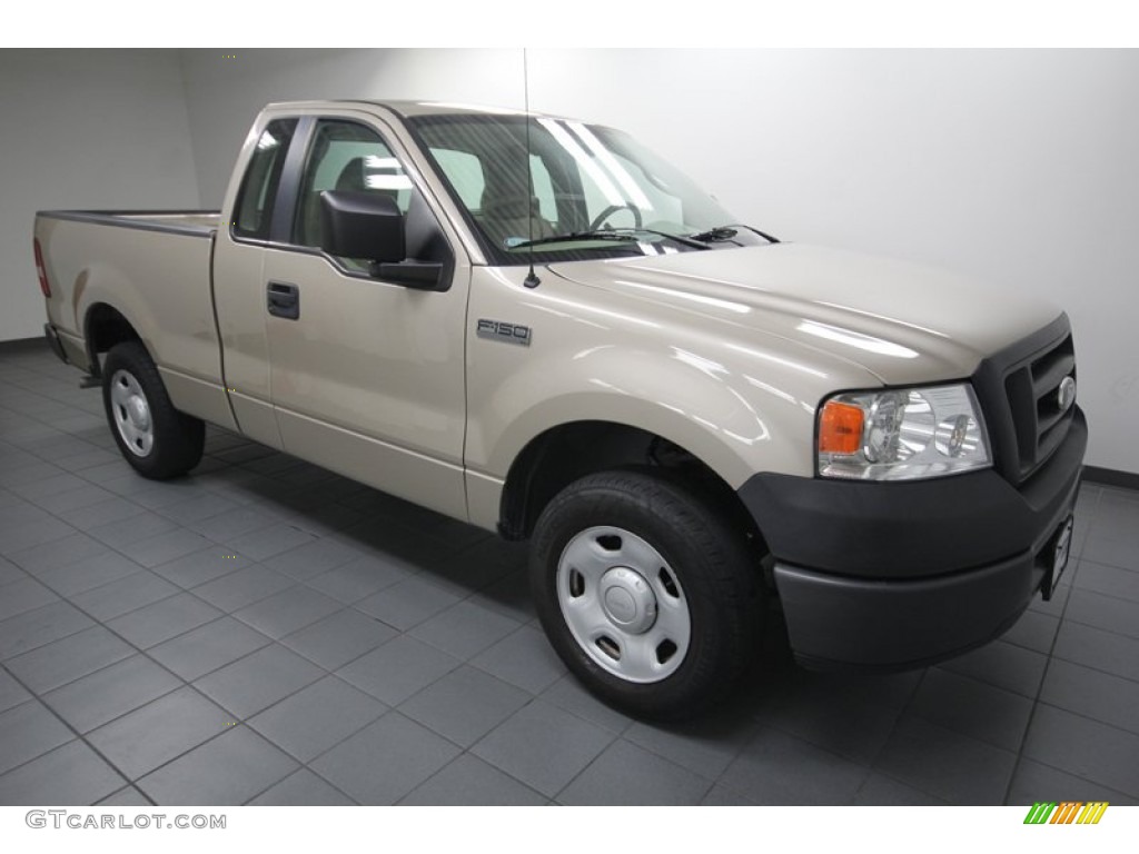Pueblo Gold Metallic 2008 Ford F150 XL Regular Cab Exterior Photo #80138376