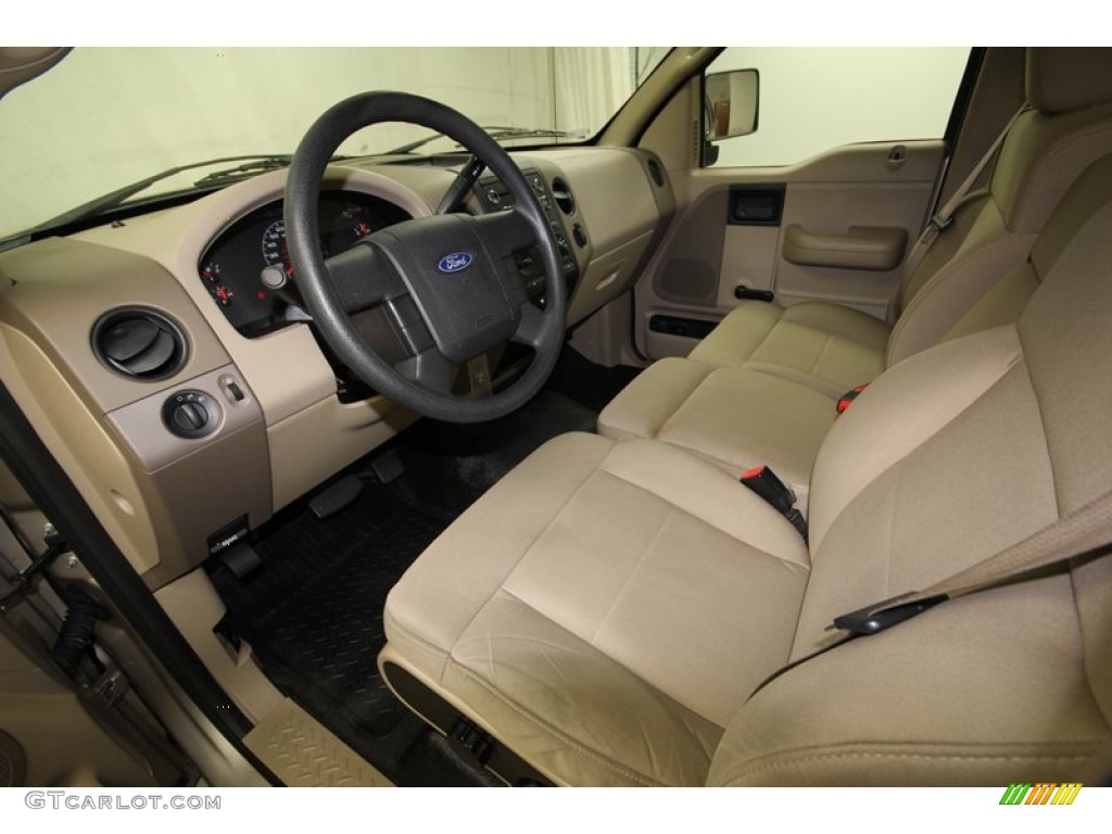 Tan Interior 2008 Ford F150 XL Regular Cab Photo #80138466
