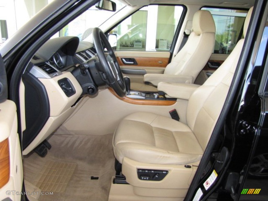 Almond Interior 2008 Land Rover Range Rover Sport HSE Photo #80138958