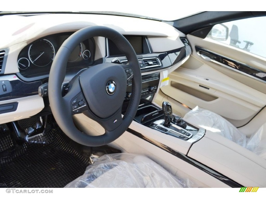 2013 7 Series 750Li Sedan - Dark Graphite Metallic II / Oyster photo #6