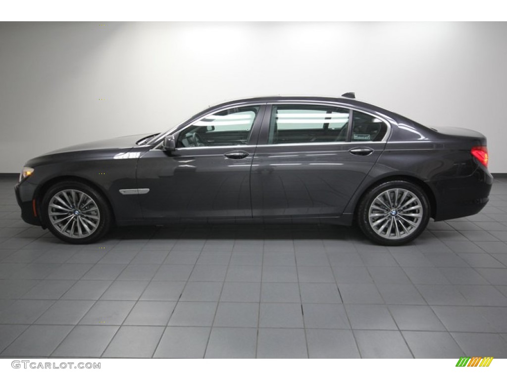 Dark Graphite Metallic 2011 BMW 7 Series 750Li Sedan Exterior Photo #80139686