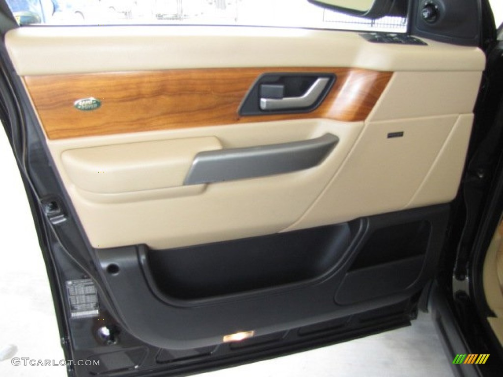 2008 Land Rover Range Rover Sport HSE Almond Door Panel Photo #80139740