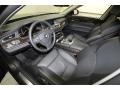 Black 2011 BMW 7 Series 750Li Sedan Interior Color