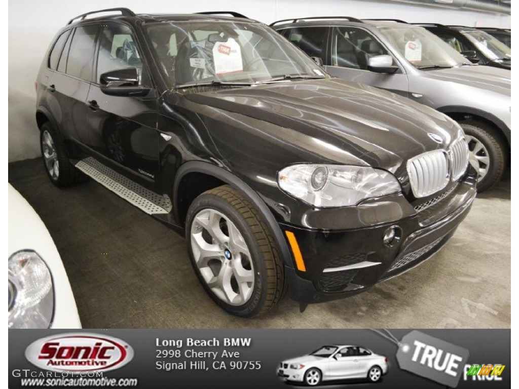 2013 X5 xDrive 35d - Jet Black / Black photo #1