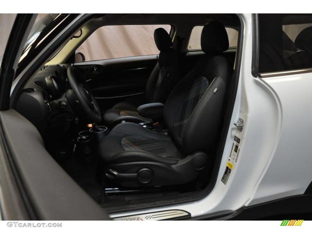 2013 Cooper S Paceman - Light White / Leather/Cloth Hot Cross Carbon Black photo #23