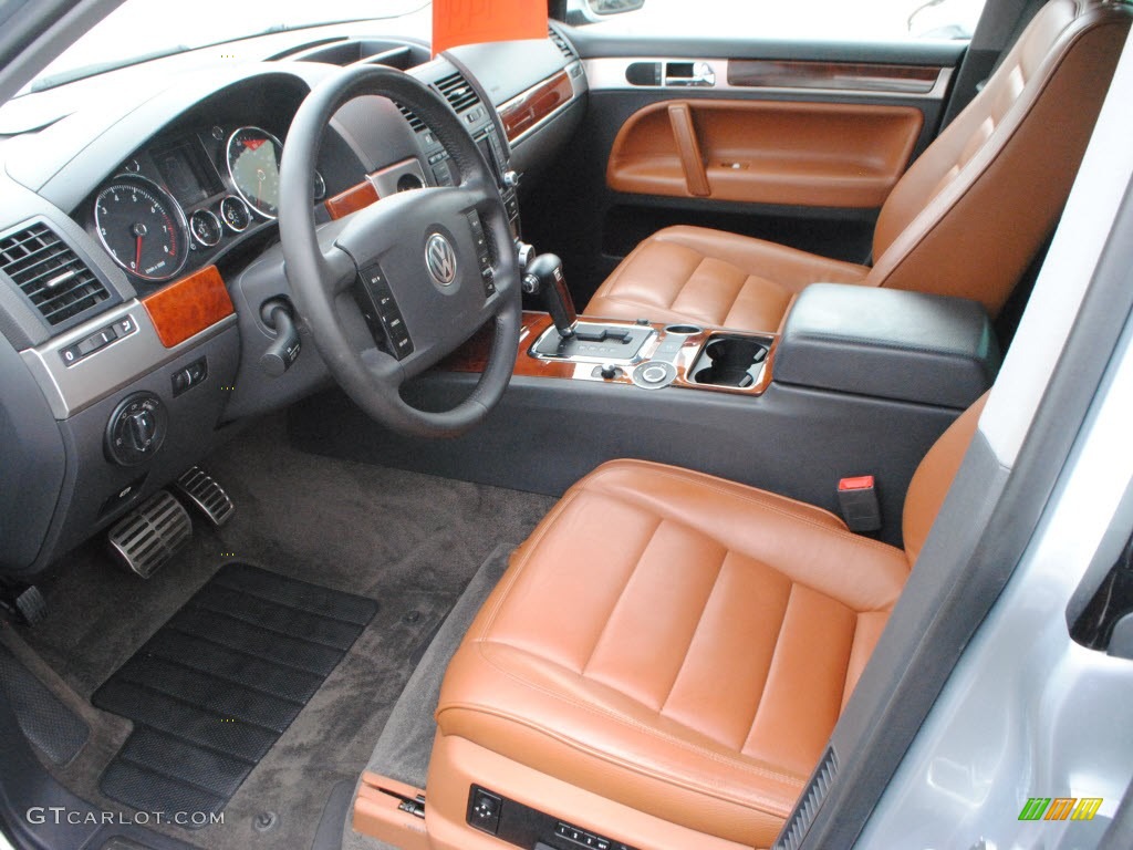 Teak Interior 2004 Volkswagen Touareg V8 Photo #80140383
