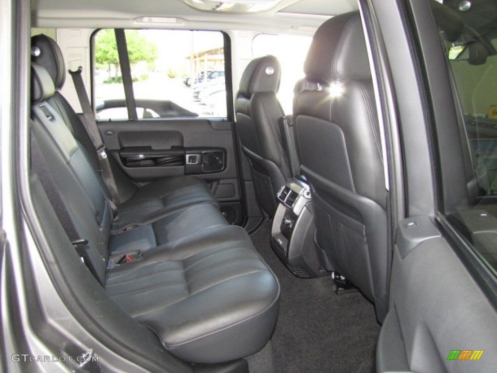 2010 Land Rover Range Rover Supercharged Rear Seat Photo #80140530