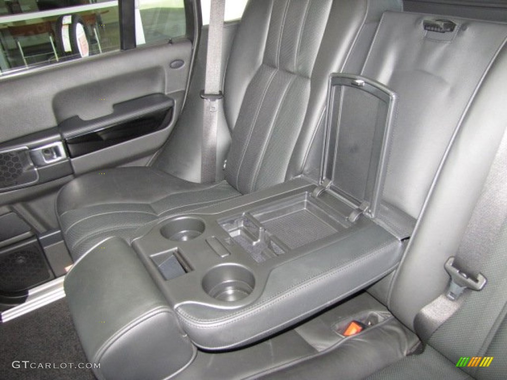 2010 Land Rover Range Rover Supercharged Rear Seat Photo #80140593