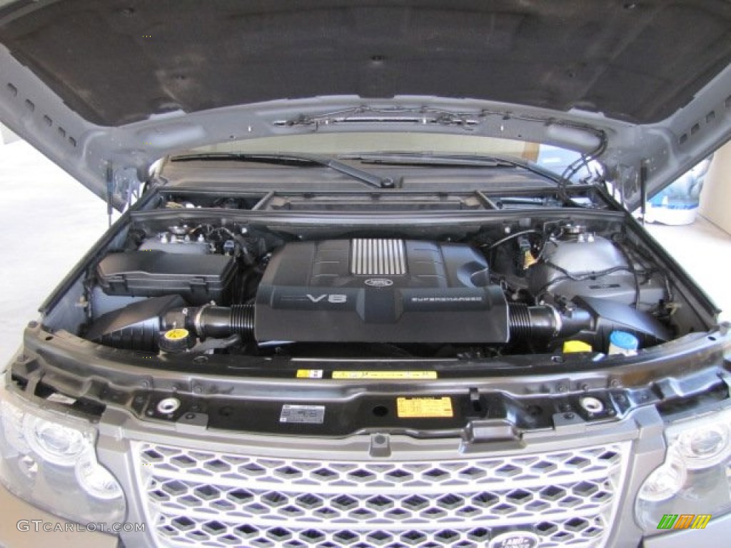 2010 Land Rover Range Rover Supercharged 5.0 Liter Supercharged GDI DOHC 32-Valve DIVCT V8 Engine Photo #80140917