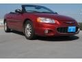 2001 Inferno Red Tinted Pearlcoat Chrysler Sebring LXi Convertible #80117859