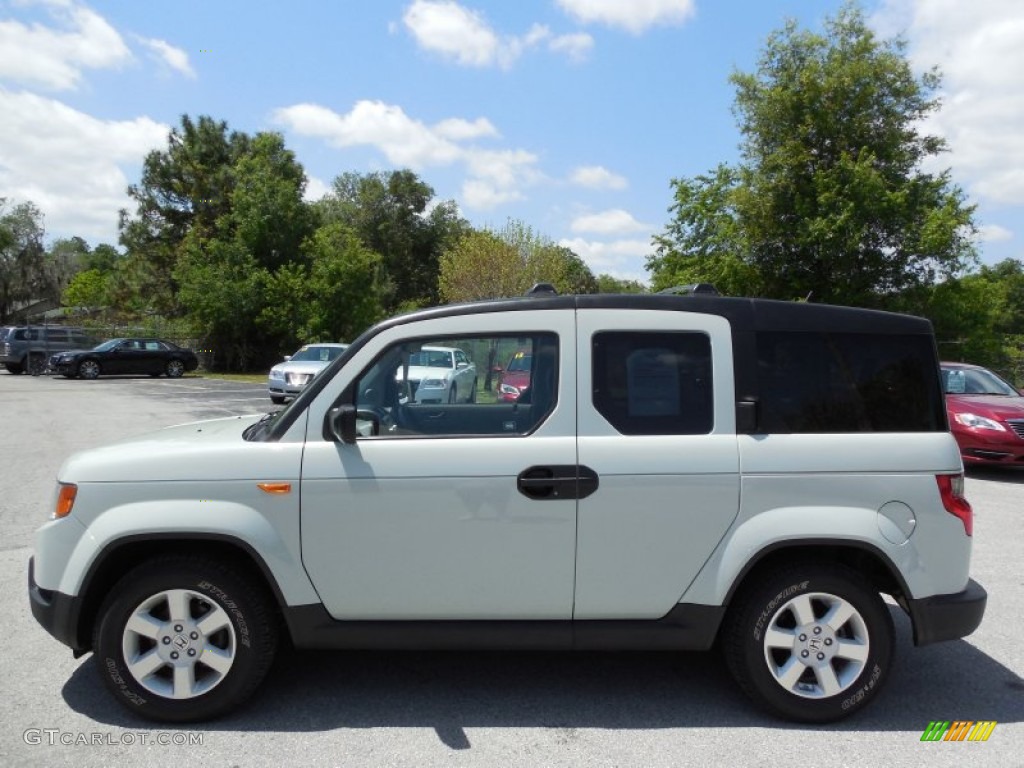 2010 Element EX 4WD - Omni Blue Pearl / Gray photo #2