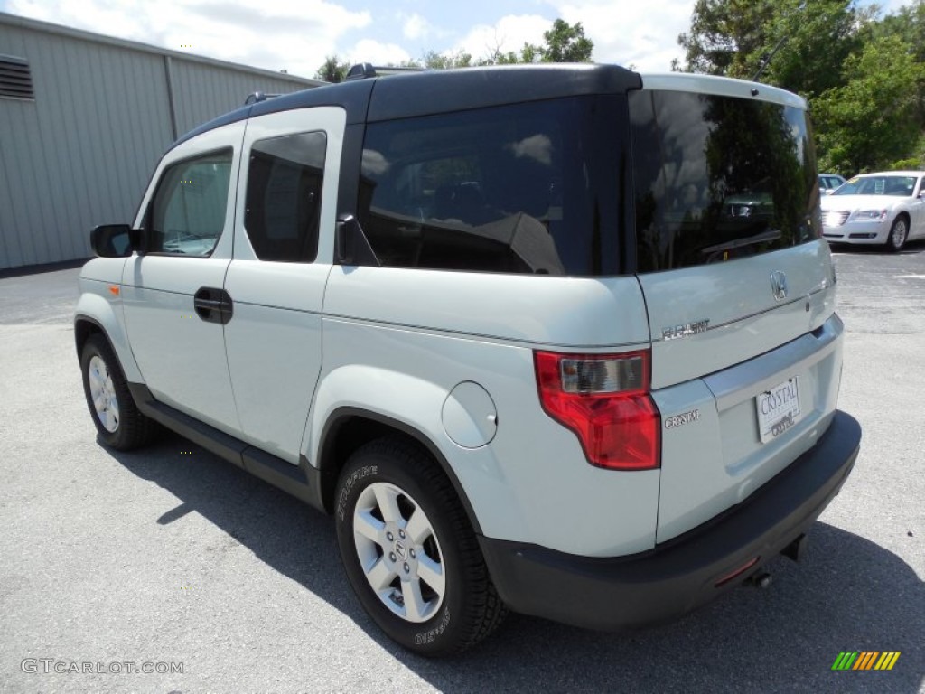 2010 Element EX 4WD - Omni Blue Pearl / Gray photo #3