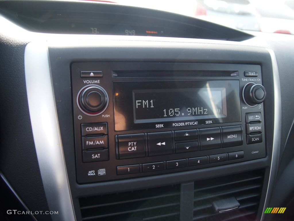 2011 Subaru Impreza WRX STi Audio System Photos