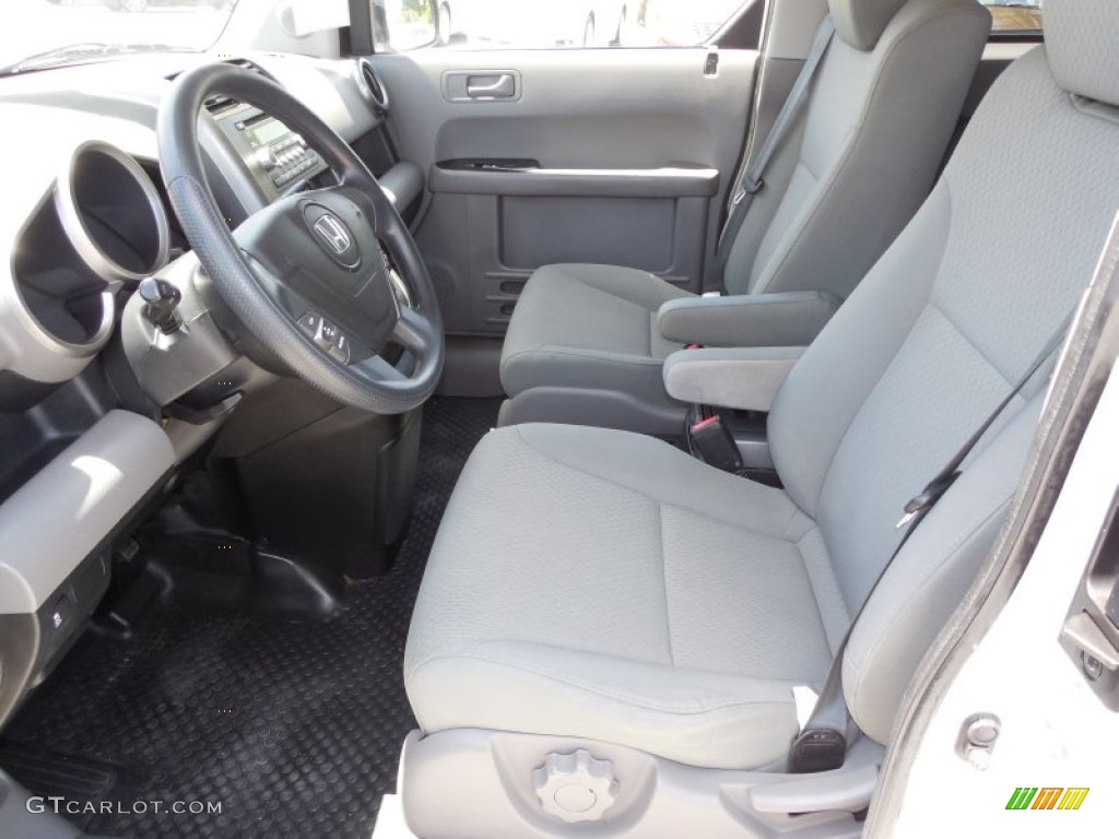 2010 Element EX 4WD - Omni Blue Pearl / Gray photo #4