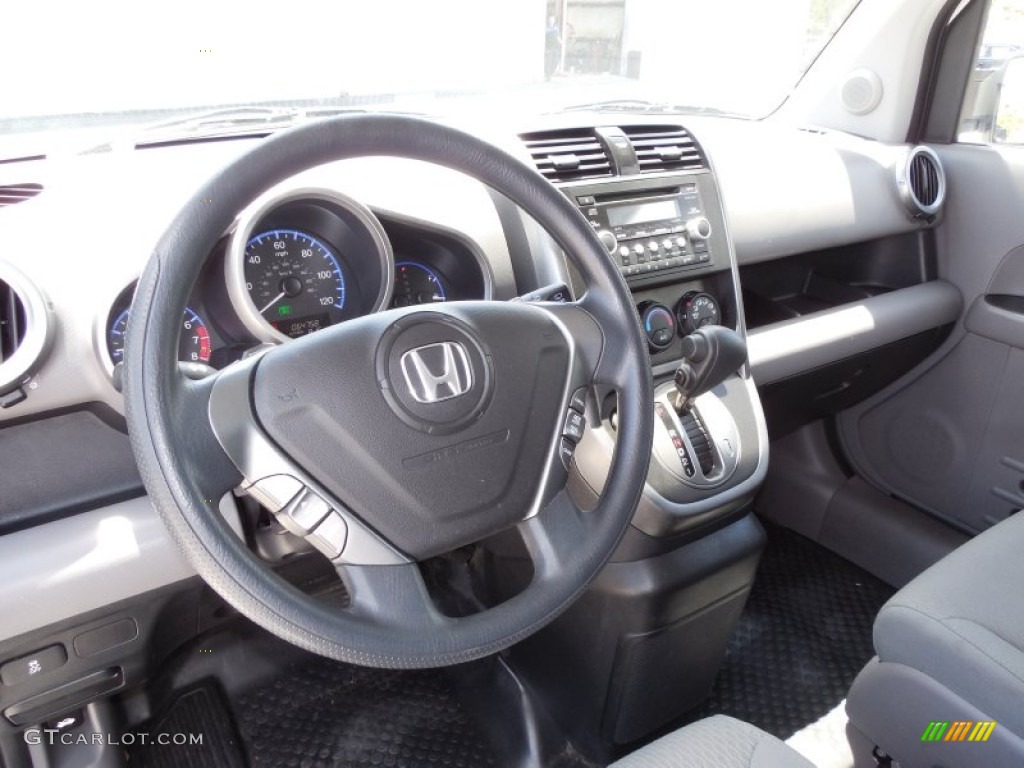 2010 Element EX 4WD - Omni Blue Pearl / Gray photo #6