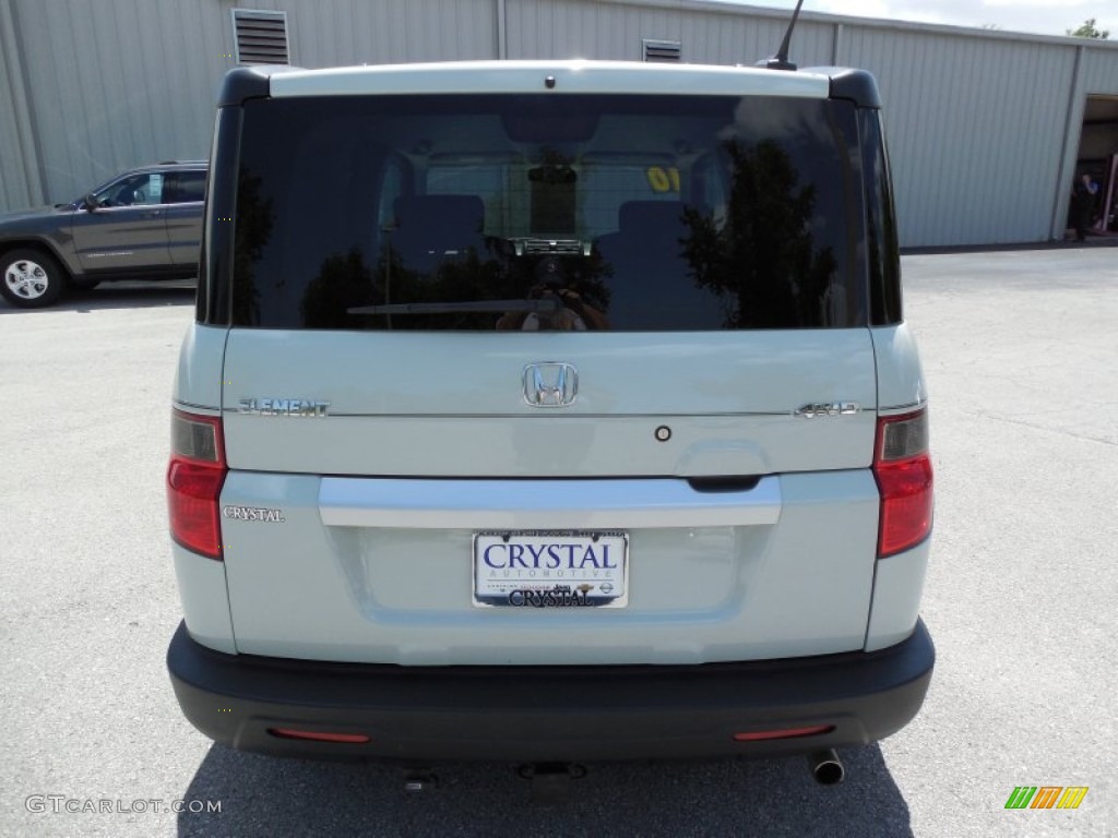 2010 Element EX 4WD - Omni Blue Pearl / Gray photo #8