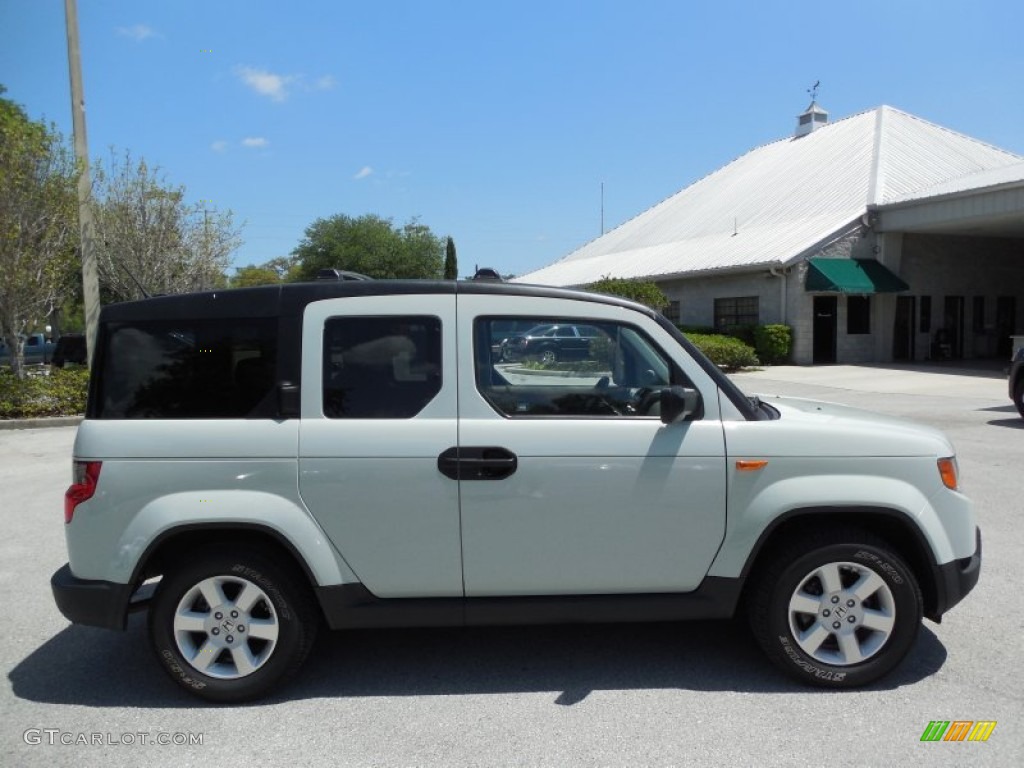 2010 Element EX 4WD - Omni Blue Pearl / Gray photo #10