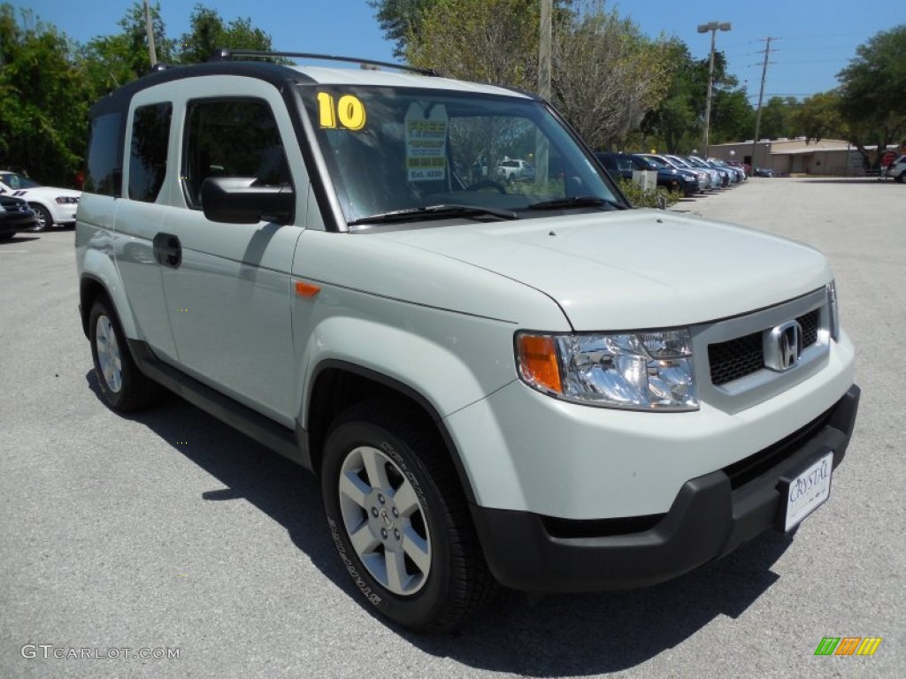 2010 Element EX 4WD - Omni Blue Pearl / Gray photo #11