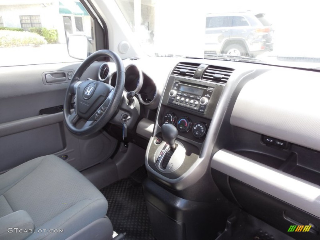 2010 Element EX 4WD - Omni Blue Pearl / Gray photo #12