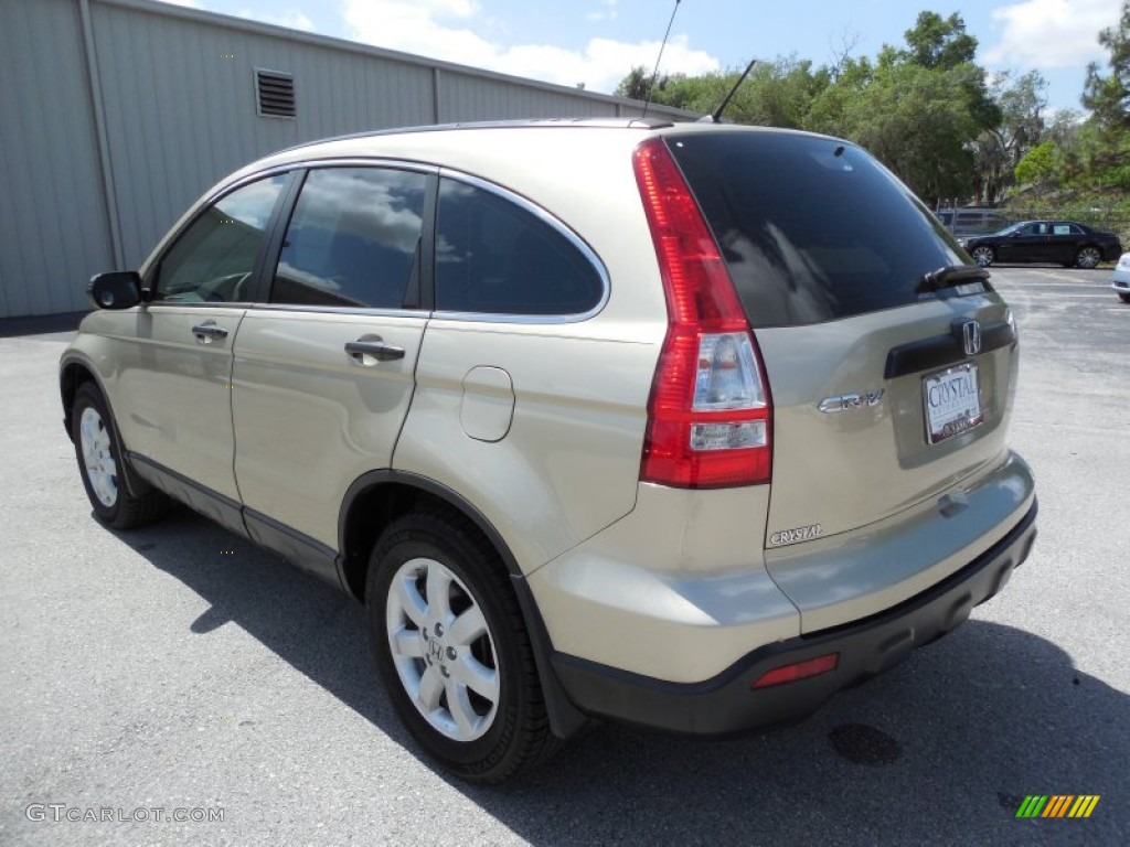 2009 CR-V LX 4WD - Borrego Beige Metallic / Ivory photo #3