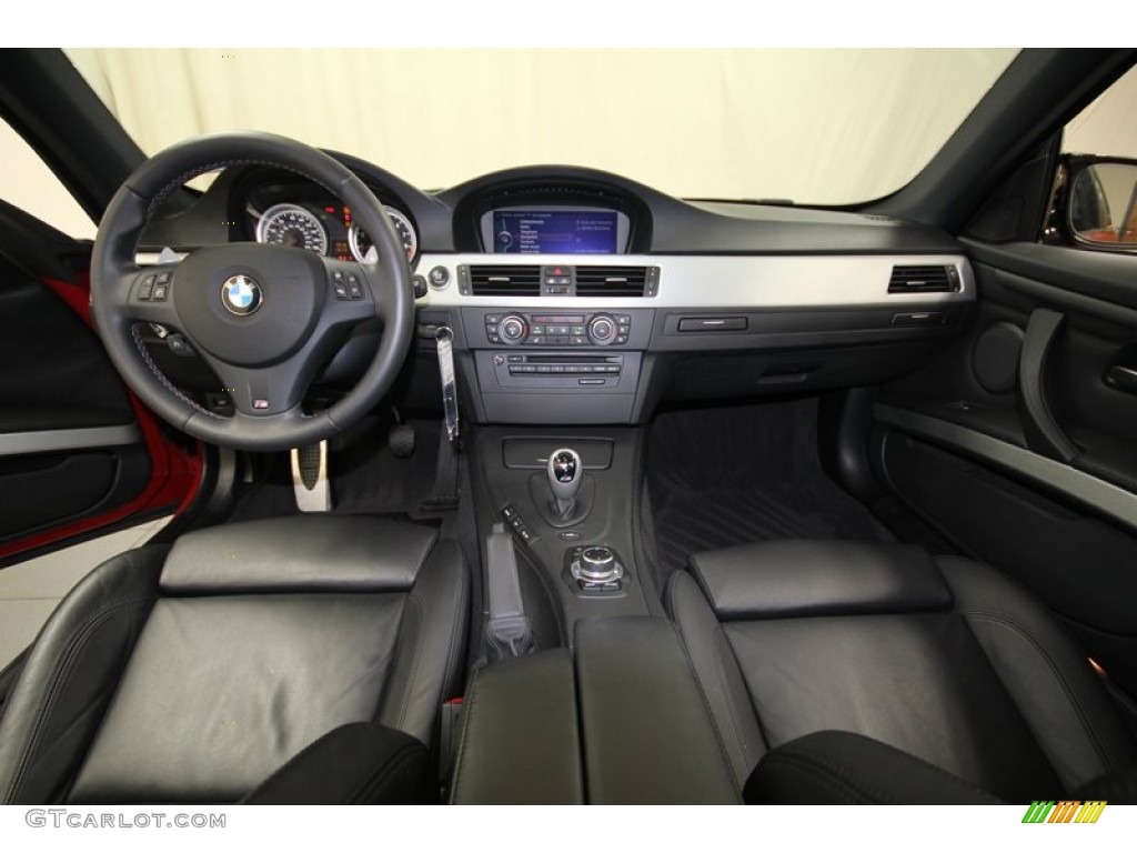 2011 BMW M3 Coupe Black Novillo Leather Dashboard Photo #80143077
