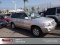 2002 Millennium Silver Metallic Toyota Highlander V6  photo #1