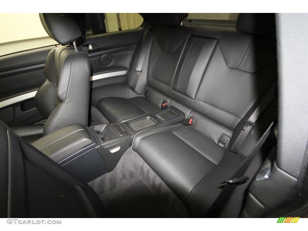 Black Novillo Leather Interior 2011 BMW M3 Coupe Photo #80143242