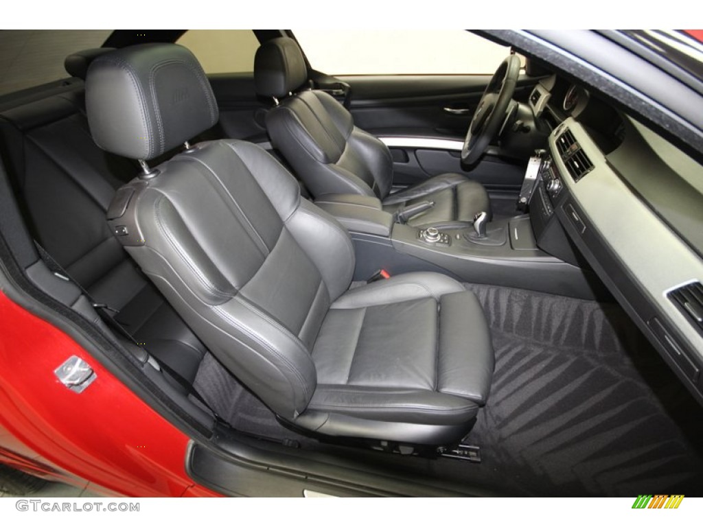 Black Novillo Leather Interior 2011 BMW M3 Coupe Photo #80143671