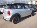 2013 Crystal Silver Metallic Mini Cooper S Countryman  photo #2