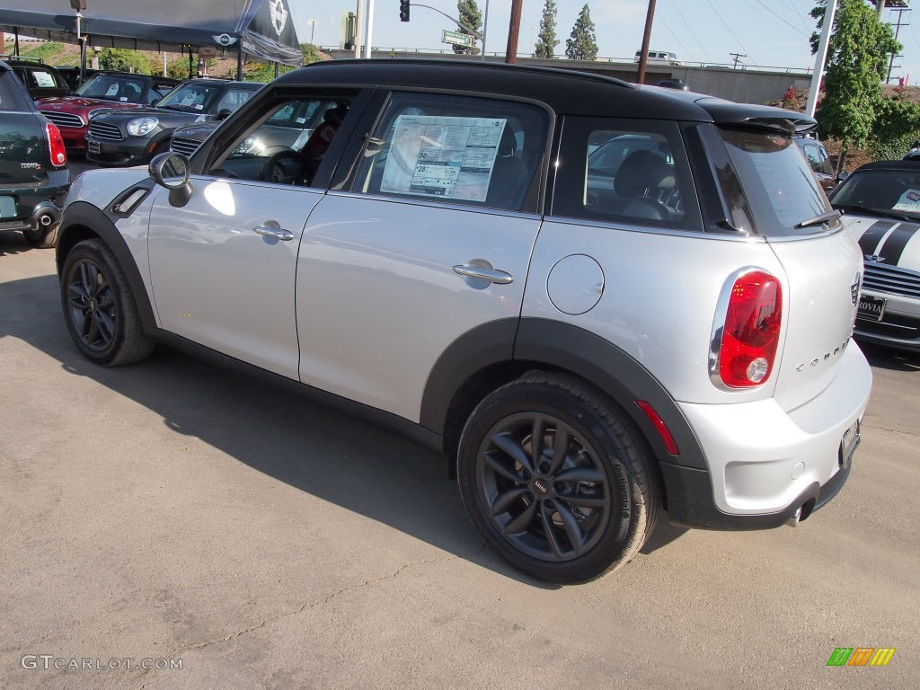Crystal Silver Metallic 2013 Mini Cooper S Countryman Exterior Photo #80143957